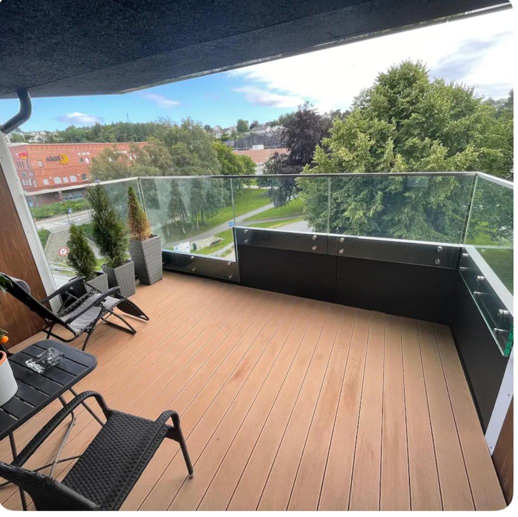 Moderne Leilighet Stord Esterno foto